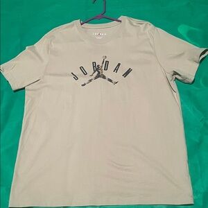 Jordan Men's Light Tan T-Shirt